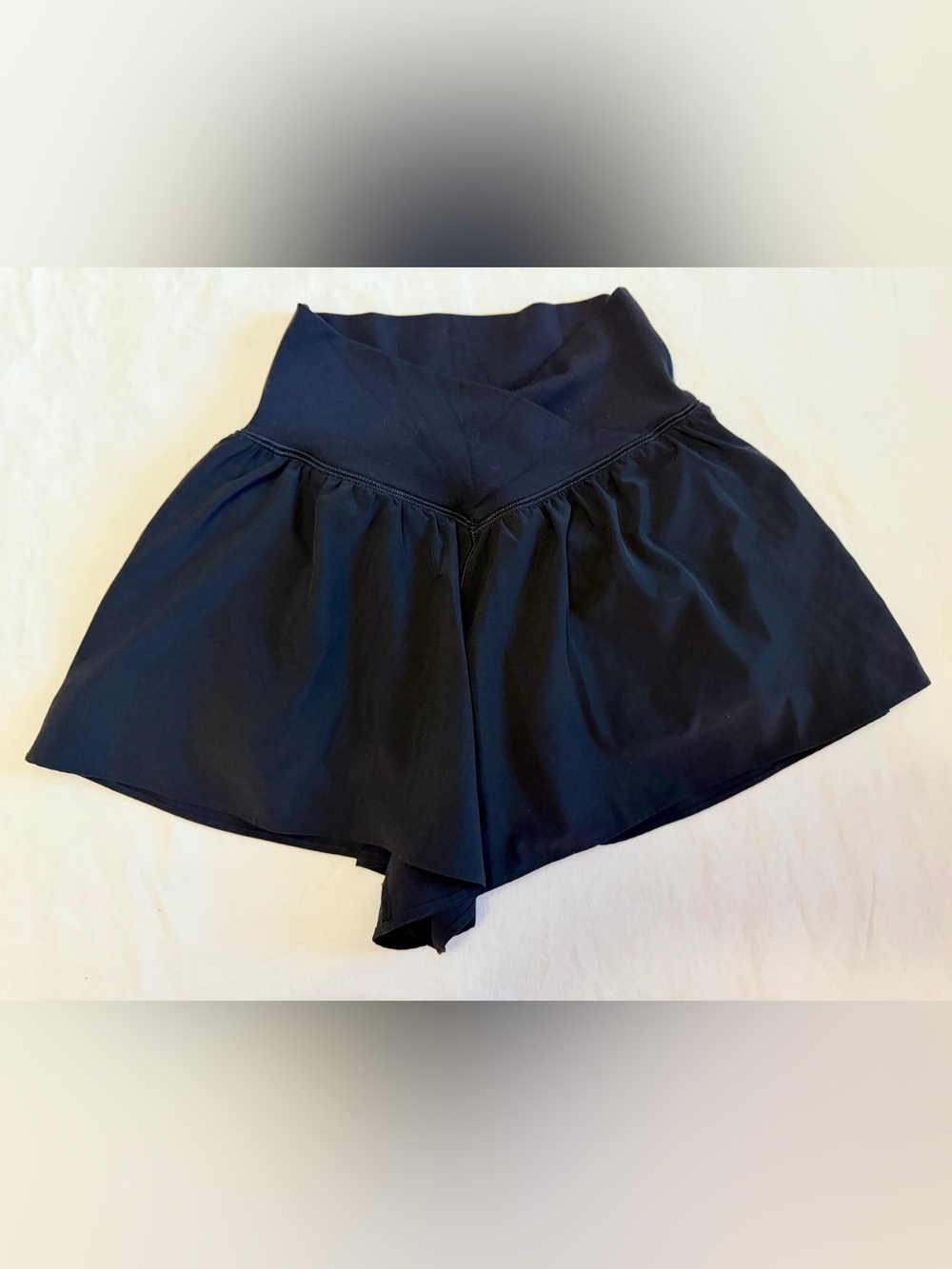 Aerie Black High-Waist Shorts
